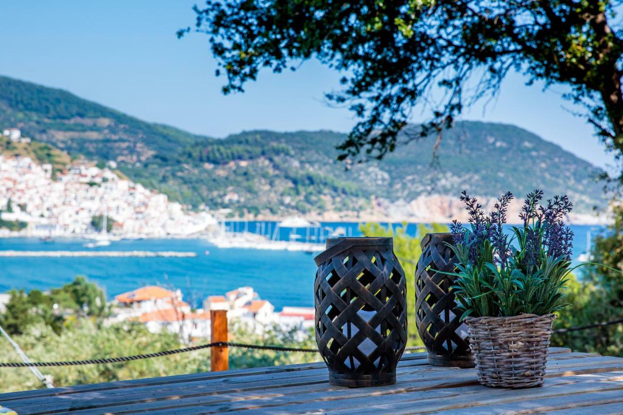 Olive Grove Apartment Skópelos Eksteriør bilde