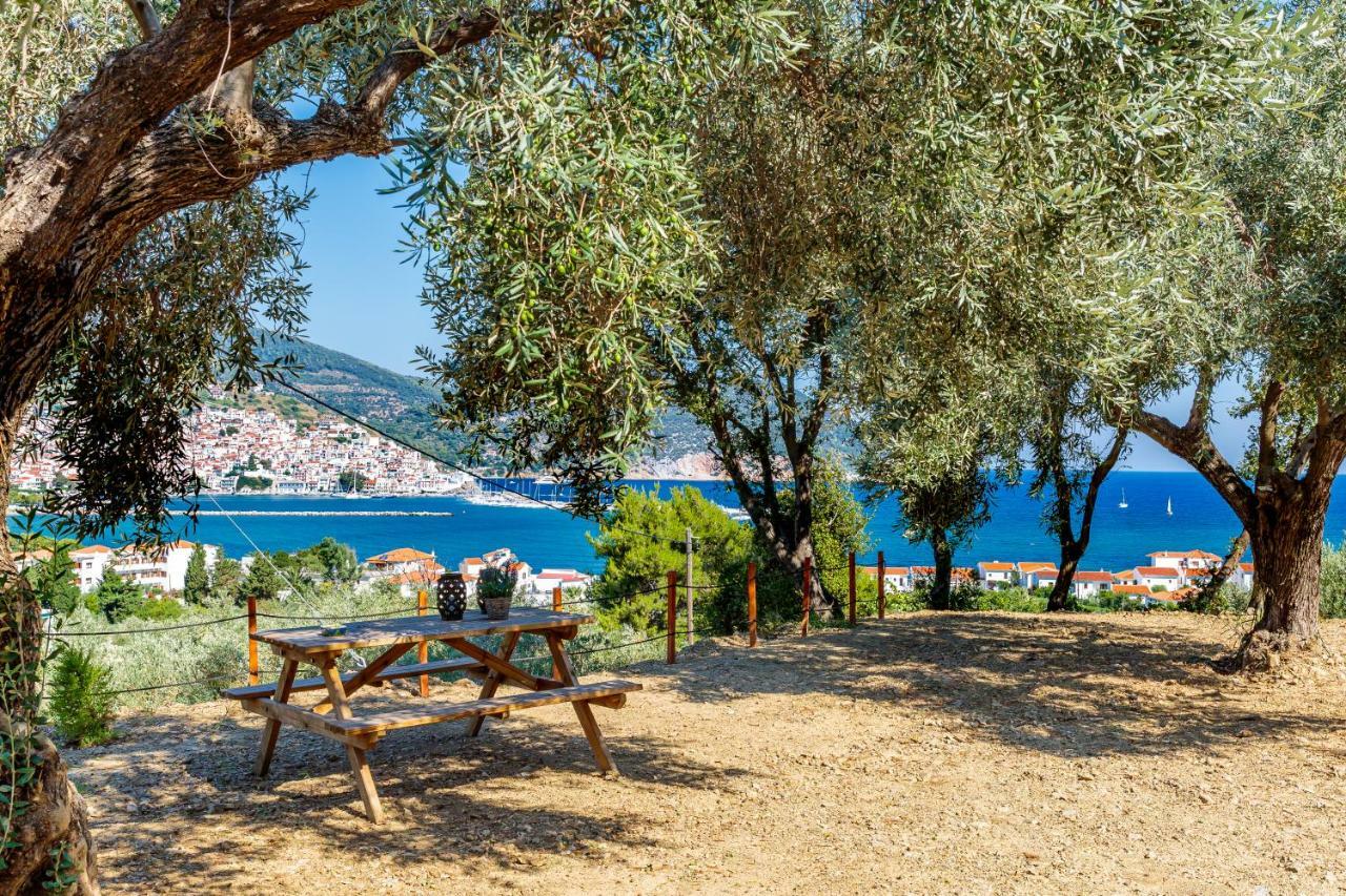 Olive Grove Apartment Skópelos Eksteriør bilde