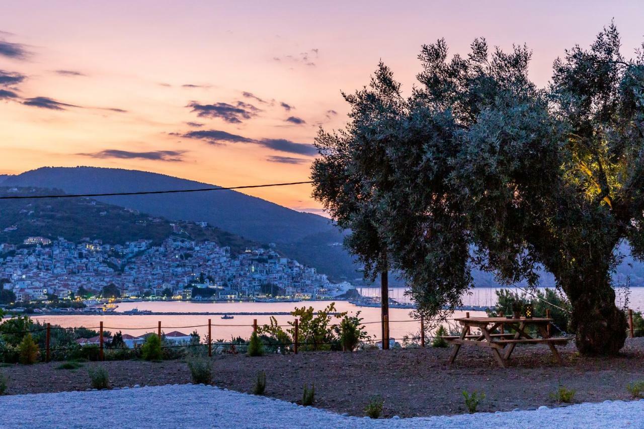 Olive Grove Apartment Skópelos Eksteriør bilde