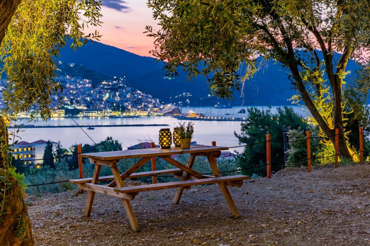Olive Grove Apartment Skópelos Eksteriør bilde