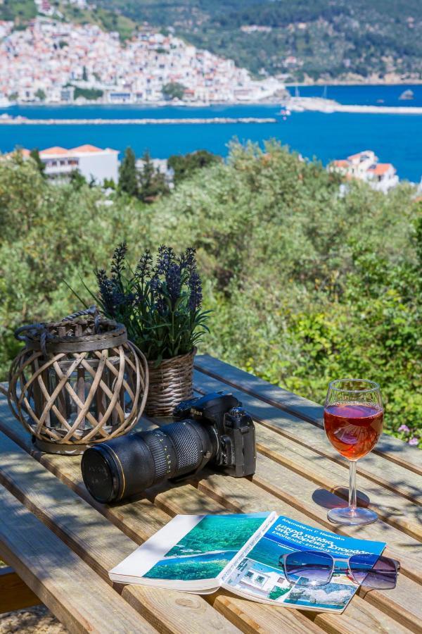 Olive Grove Apartment Skópelos Eksteriør bilde
