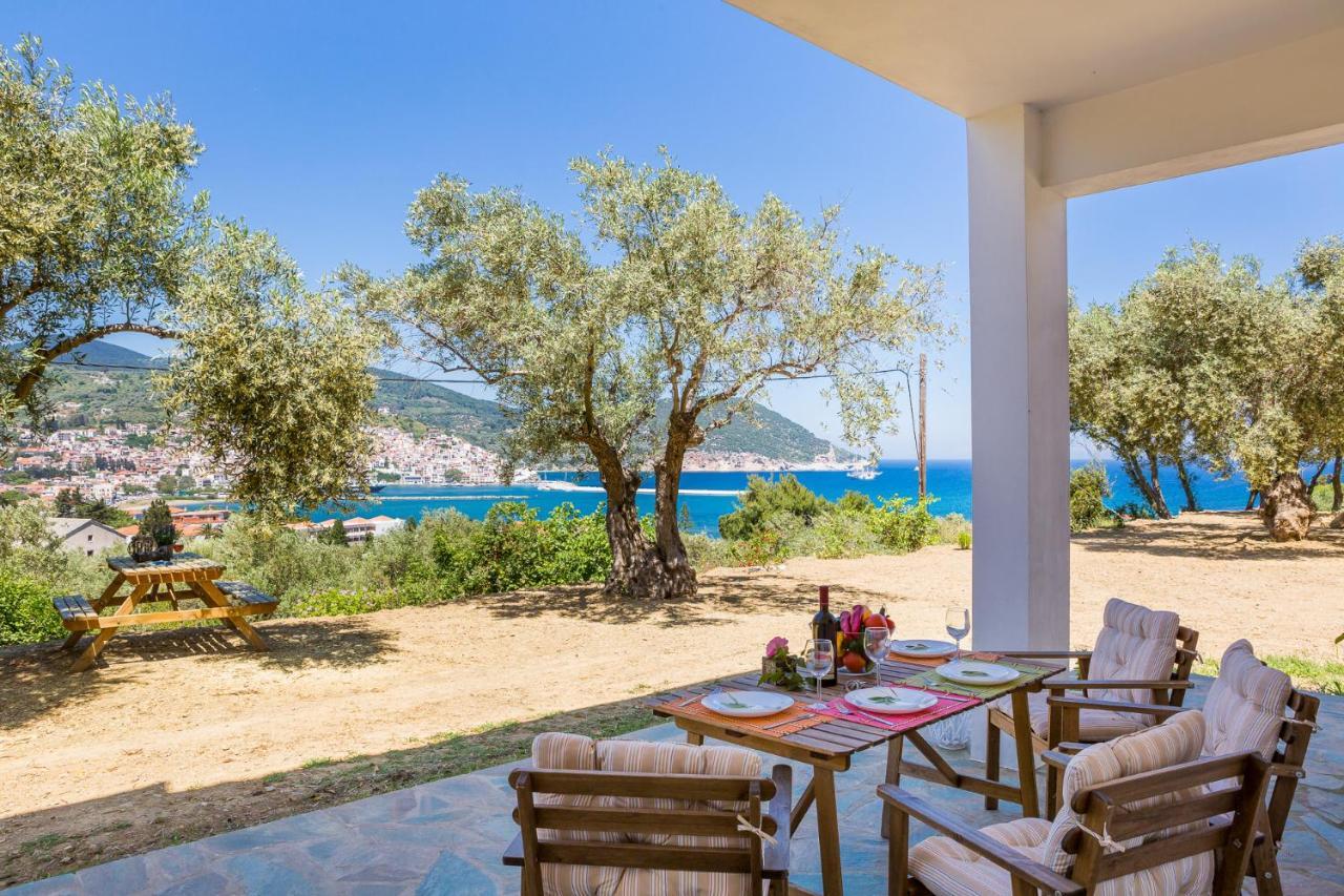 Olive Grove Apartment Skópelos Eksteriør bilde